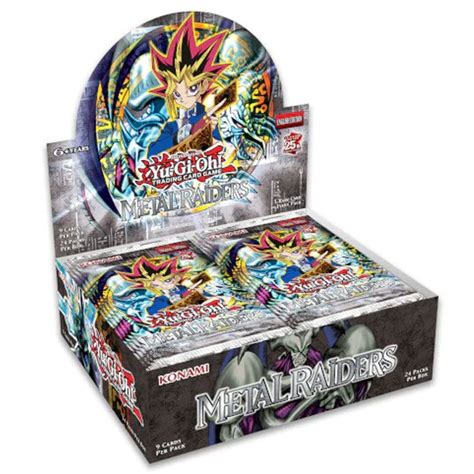 metal raiders booster blister box|yu-gi-oh! new booster box.